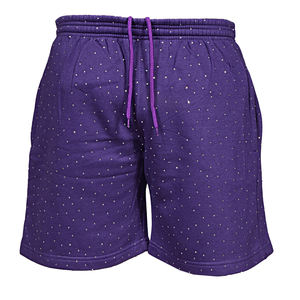 Street Style Heavyweight Rhinestone <b>Shorts</b> Custom Printing 100% Cotton Plain Blank <b>Baggy</b> <b>Shorts</b> <b>Men</b> - Product Image 5