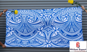 Luxury Custom Polynesian Lavalava Hawaiian Printed Sarong Samoa Upolu Apia Fiji OEM ODM Customized Manufacturing Service Provide - Product Image 2