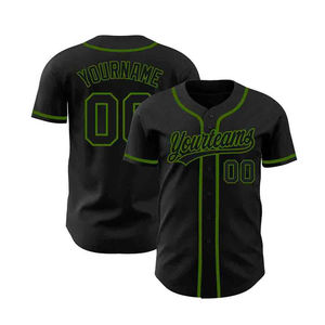 Ensembles d'uniformes de baseball complets de haute qualité, design par sublimation en polyester, personnalisables, respirants, séchage rapide, pour l'entraînement au battement - Product Image 2
