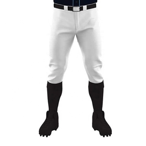 Ensemble d'uniformes de baseball d'été personnalisés, maillot à manches longues et pantalon, bleu marine et blanc, nom de l'équipe imprimé, respirant, séchage rapide, protection UV - Product Image 6