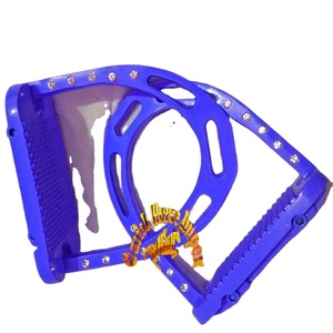 Stirrups อลูมิเนียมน้ำหนักเบาคริสตัลจินโกลนอุปกรณ์อานขี่ม้าอังกฤษผลิตภัณฑ์ขี่ม้าขายส่งตามสั่ง - Product Image 6