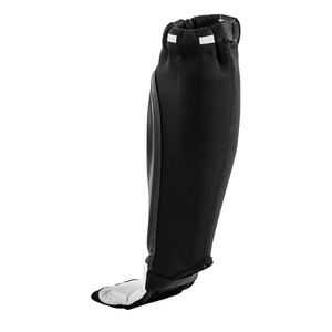 Protège-tibias en cuir personnalisé de haute qualité avec logo pour MMA, Karaté, Muay Thai, Boxe, avec protection hivernale - Product Image 5