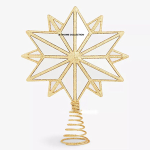 New Design Modern Stars Christmas Hanging <b>Tree</b> <b>Topper</b> Ornaments Durable Eco-Friendly for Indoor/Outdoor Use Latest Quality - Product Image 4