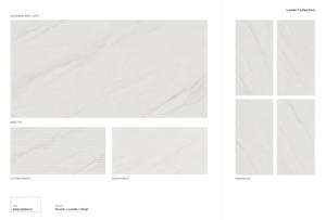 กระเบื้องพอร์ซเลน Luxuryx Punch Luster Porsh ขนาด 600x1200 มม. สำหรับปูพื้นและผนัง โครงการตกแต่งภายในหรูหราและเชิงพาณิชย์ - Product Image 4