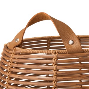 Cesta de Almacenamiento de Bambú y Ratán de Calidad de Exportación, Organizador para el Hogar Hecho a Mano, Diseño Tejido Natural - Product Image 2