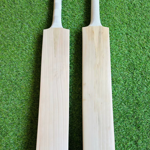 Batte de cricket Hit Zone en saule anglais, qualité supérieure, professionnelle, pour balles dures, légère, puissance de frappe élevée, design durable - Product Image 1