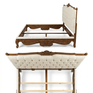 Lits électriques extensibles en bois de teck massif, design moderne et élégant, hauteur réglable, finition lisse, best-sellers - Product Image 3