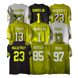 Vente en gros – Nouveauté 2026 – Maillots de football américain personnalisés de haute qualité pour l'été - Product Image 4