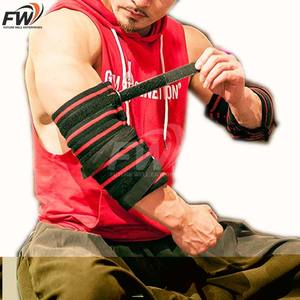 Bandes de genou OEM avec élasticité confortable et ajustement sécurisé pour l'entraînement quotidien, bandes de genou longues avec fermeture à crochet - Product Image 6