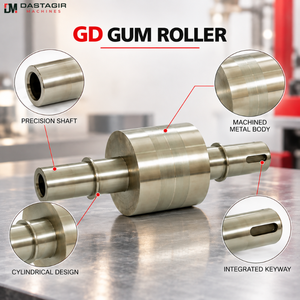 GD Adhesive Application Roller | Precision Metal Component for MK8D <b>Cigarette</b> Making <b>Machinery</b> Industrial Spare Parts OEM Supply - Product Image 5