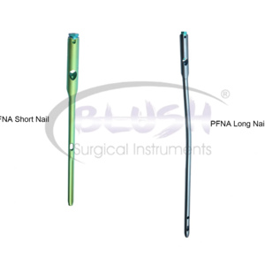 Implante ortopédico de clavo entrelazado de aleación de titanio para implantes proximales, materiales intervencionistas de Blush Surgical - Product Image 5