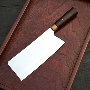 Ensemble de couteaux en acier au carbone LEGACY BLADES, 4 pièces, manche en bois, bord droit poli, couteaux de cuisine ambidextres - Product Image 3