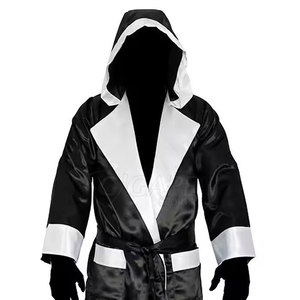Robe de boxe à prix d'usine, haute qualité, durable, en polyester premium, légère, respirante, avec logo personnalisé, vêtements de sport pour adultes - Product Image 2