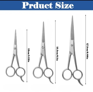 Ciseaux multi-usages en acier inoxydable, ciseaux professionnels pour la coupe de cheveux, salon de coiffure, toilettage des animaux - Product Image 6