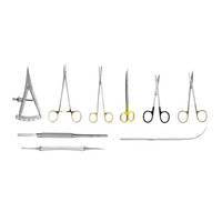 SURGINEXA Instruments chirurgicaux pour la réparation du palais cleft, kit de 36 écarteurs buccaux en acier allemand dans une boîte en acier pour interventions chirurgicales orales