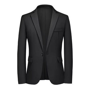 Blazer Homme Professionnel à Double Boutonnage, Veste de Cérémonie Formelle, Uniforme de Soirée, Revers Pointus, Smoking, Manteau Blazer pour Homme - Product Image 4