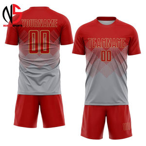 Uniforme de football pour hommes 100% haute qualité, meilleur prix de gros, logo personnalisé, coupe ajustée, service OEM ODM 2026 - Product Image 1