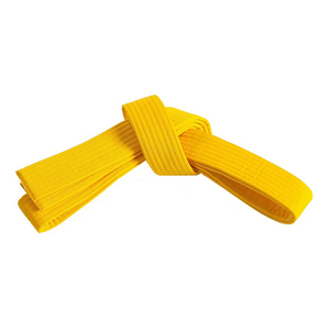 Ceintures d'arts martiaux durables et légères, karaté, taekwondo, judo, BJJ, coton, polyester, extensibles, unisexes, adultes, logo personnalisé, en gros - Product Image 2