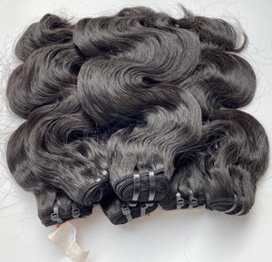 Venta al por mayor 100% Raw Virgin Natural Extensiones de cabello humano Onda del cuerpo Raw Vietnamita Cabello Doble Dibujado Un donante de alta calidad - Product Image 5