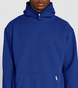 เสื้อฮู้ดดี้ผ้าฝ้ายแท้ 100% แบบสั่งทำพิเศษ ทรงโอเวอร์ไซส์ ระบายอากาศได้ดี คุณภาพสูง แห้งเร็ว สไตล์สตรีทแวร์ พิมพ์ลาย สำหรับฤดูหนาว ผ้าฟลีซสำหรับผู้ชาย - Product Image 5