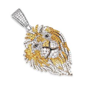 Pendentif en forme de cœur en moissanite taille baguette pour femme, pendentif diamant brillant en or jaune 14 carats, breloque de mariage - Product Image 1