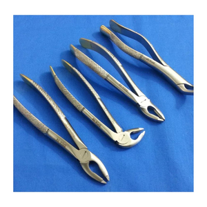 ชุดคีมถอนฟันแบบ Deep Grasping Atraumatic จำนวน 4 ชิ้น ทำจากสแตนเลสสตีล พร้อมฟันหยัก ใช้แรงมือ - Product Image 1