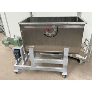 Mezcladora Eléctrica Comercial de Café en Polvo y Especias, Mezcladora de Cinta Horizontal de Acero Inoxidable, 120 kg/lote, Hecha en Vietnam - Product Image 6