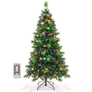 Pre-Lit Artificial Christmas <b>Tree</b> 6 Feet with 300/400/500 <b>LED</b> <b>Lights</b> - Product Image 2