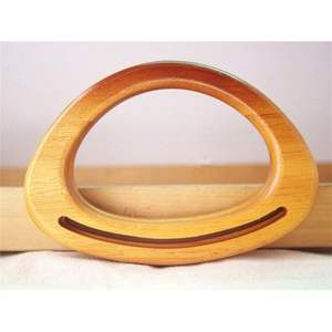 Asa de Madera Ecológica Sólida para Bolsos, Artesanías de Bambú y Madera Hechas a Mano para Regalos y Manualidades, RR Enterprises India - Product Image 1
