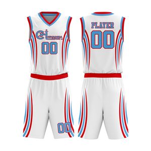 Conjunto de Uniforme de Baloncesto Profesional Personalizado, Camiseta y Pantalones Cortos Transpirables, Talla Grande, Tejido que Absorbe la Humedad, Cómodo - Product Image 3