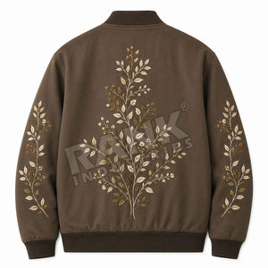 Veste d'hiver brodée écologique pour homme, très vendue, fabriquée avec les meilleurs matériaux, design haut de gamme. - Product Image 2