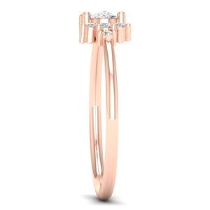 Anillos de compromiso de plata de ley 925 con corte ovalado de 0.57 quilates de moissanita para mujer, joyería fina, precio de fábrica REYES. - Product Image 3