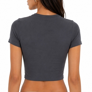 Camisetas sin Mangas al por Mayor de Alta Calidad para Mujer, Diseño Básico, 100% Algodón, Secado Rápido, Casual, Corta - Product Image 2