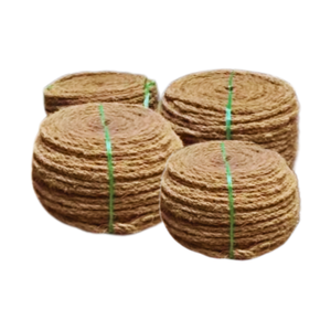 Producto Popular: Cuerda Artesanal de Fibra de Coco Natural para Decoración del Hogar, Proyectos de Bricolaje y Diseños Rústicos de Alta Calidad - Product Image 1