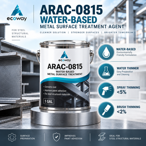ECOWAY ARAC-0815 Agente de Pretratamiento de Superficies de Acero, Convertidor de Óxido a Base de Agua para Mejorar la Adhesión de la Pintura - Product Image 4