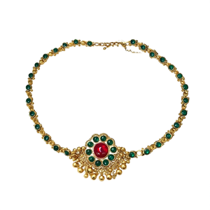 Green Kemp Nethichutti Crown Tiara - Product Image 2
