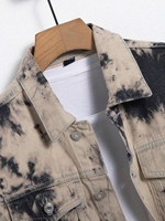 Veste en jean pour homme de haute qualité, personnalisée, en toile vintage lavée, col montant, coupe classique, respirante, anti-UV, nouveau style