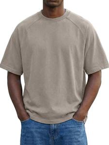 T-shirt unisexe surdimensionné en coton épais de haute qualité, personnalisable avec impression sur mesure - Product Image 6