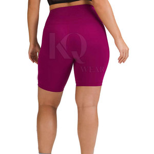 กางเกงขาสั้นสำหรับปั่นจักรยานผู้หญิง ระบายอากาศได้ดี เป็นมิตรกับสิ่งแวดล้อม เอวสูง สวมใส่สบาย เหมาะสำหรับโยคะ ฟิตเนส วิ่งออกกำลังกาย ใส่ลำลองได้ทุกวัน - Product Image 4
