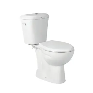 Convenient Market Price of Superior Quality Sanitary Ware Ceramic Floor Mounted Two Piece Water Closet for Bathroom
