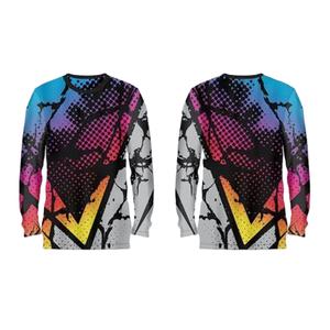 Camiseta Deportiva Personalizada de Manga Larga Sublimada, Transpirable y de Secado Rápido para Hombre, Ropa Deportiva de Alto Rendimiento para Entrenamiento y Equipos - Product Image 3