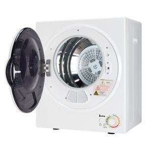 GYM25-78 compatti portatile 1.6cuft per uso domestico tamburo in acciaio inossidabile nero bianco 120V controllo meccanico ETL - Product Image 4