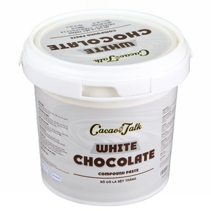 Commandes en gros pour la fabrication de biscuits et gâteaux au chocolat composé, OEM/ODM, pâte liquide de chocolat blanc HALAL, cacao, bon prix - Product Image 1