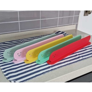[ECOFRENDLY] Pare-éclaboussures en silicone SmileGuard pour évier, panneau de protection contre l'eau à forte adsorption pour comptoir de lavabo - Product Image 2