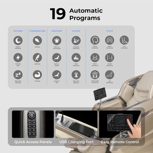 Fauteuil de massage moderne et durable, électrique, multifonctionnel, pour usage domestique et commercial, type capsule spatiale, confortable et moelleux - Product Image 3