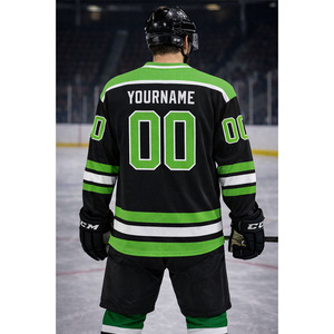 Ekin Impex, best-seller, maillot de hockey sur glace pour homme adulte de haute qualité avec broderie 3D, impression HD, matière 100% polyester - Product Image 3