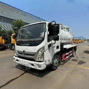 Camion d'aspiration d'eaux usées sous vide de marque supérieure en Chine 4x2 <span class=keywords><strong>5000</strong></span> <span class=keywords><strong>litres</strong></span> camion de nettoyage d'égout de <span class=keywords><strong>fosse</strong></span> <span class=keywords><strong>septique</strong></span> à vendre - Product Image 2