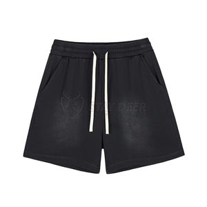 Pantalones cortos cargo de corte relajado para hombre, con múltiples bolsillos y estilo casual urbano - Product Image 5