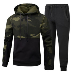 Sports Wear Gym Fitness Tech Fleece Training Men 100% Cotton Material Made Streetwear <b>Tracksuits</b> For Men - Product Image 1