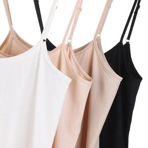 Custom Formal Breathable <b>Knitted</b> Solid <b>Black</b> Backless <b>Tank</b> <b>Tops</b> for Women Summer Beach - Product Image 6